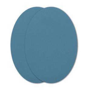 BLAU CLAR - Genolleres termoadhesives talla infantil