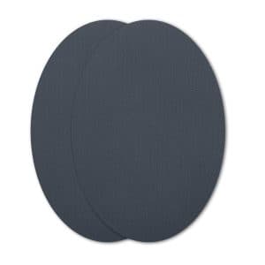 GRIS FOSC - Genolleres termoadhesives talla infantil