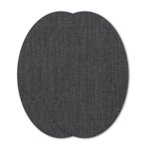 GRIS MESCLA CLAR - Genolleres termoadhesives talla infantil