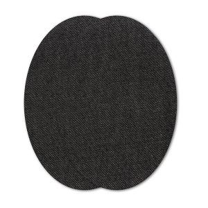 BLACK JEANS - Iron-on knee patches kids size