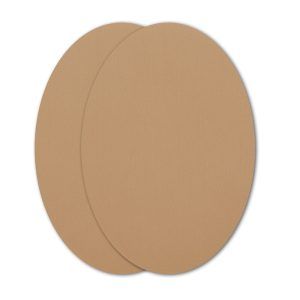 ALMOND BROWN - Iron-on knee patches kids size