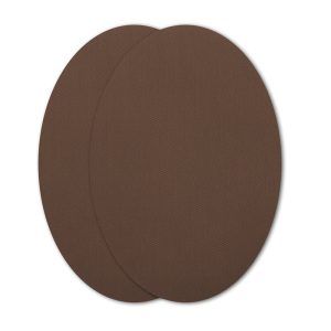HAZELNUT BROWN - Iron-on knee patches kids size