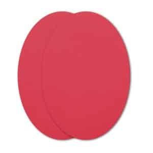 RASPBERRY - Iron-on knee patches kids size
