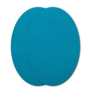 TURQUESA - Genolleres termoadhesives talla infantil