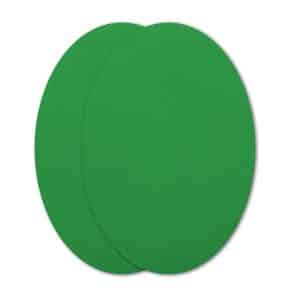 GREEN - Iron-on knee patches kids size