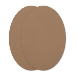MARRÓ NOU - Genolleres termoadhesives talla infantil