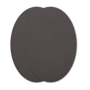 GRIS FERRO - Genolleres termoadhesives talla infantil