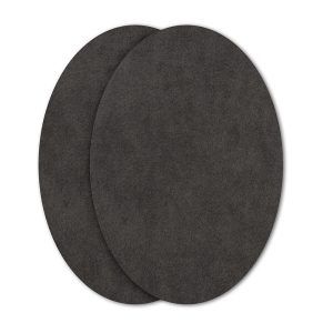 ANTELINA GRIS FOSC - Genolleres termoadhesives de talla infantil