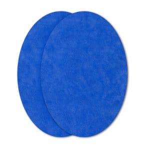 ANTELINA BLAU ELÈCTRIC - Genolleres termoadhesives de talla infantil