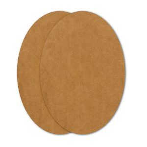 ANTELINA CAMEL - Genolleres termoadhesives de talla infantil
