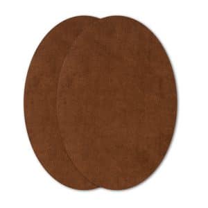BROWN SUEDE - Iron-on knee patches kids size