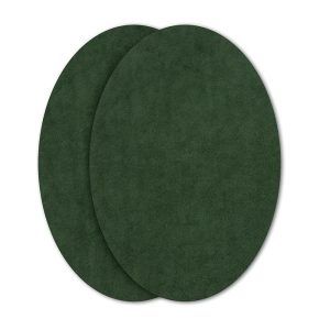 MOSS SUEDE - Iron-on knee patches kids size