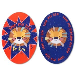 SAVE THE LIONS - Iron-on knee patches