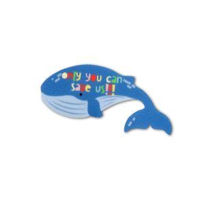 WHALE - Iron-on patch