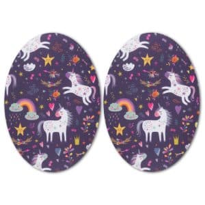 FIELD OF UNICORNS  - Iron-on knee patches