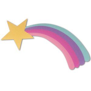 SHOOTING STAR - Iron-on patch