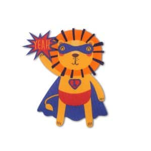 MR. LION - Iron-on patch