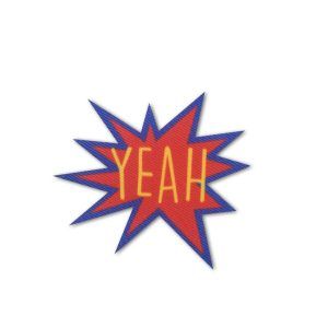 YEAH - Iron-on patch