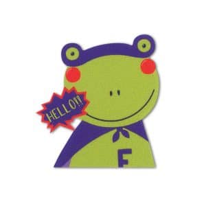 MRS. FROG - Iron-on patch