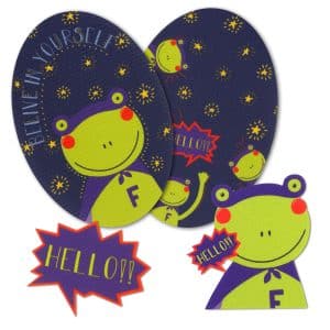 MRS. FROG- Pack d'aplicacions termoadhesives
