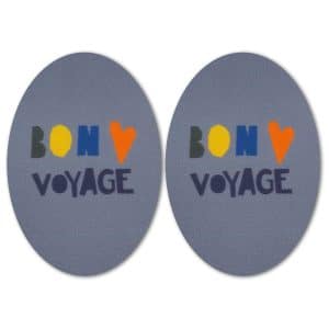 BON VOYAGE  - Iron-on knee patches