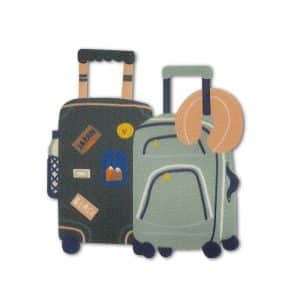 CABIN SUITCASE - Aplicació termoadhesiva