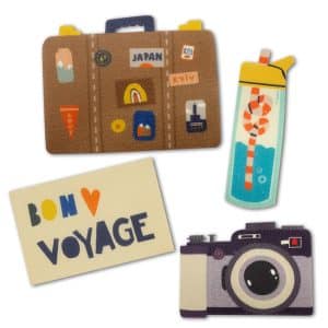 THE WORLD IS YOURS TO EXPLORE - Iron-on patches pack