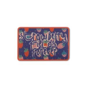STRAWBERRY FIELDS - Iron-on patch