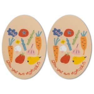 VEGETABLES  - Iron-on knee patches