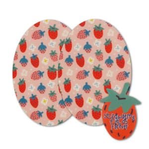 STRAWBERRY - Iron-on patches pack