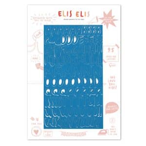 abecedari BLAU  - Aplicacions termoadhesives