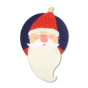 SANTA– Iron-on patch