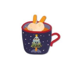 HOT CHOCOLATE – Iron-on patch