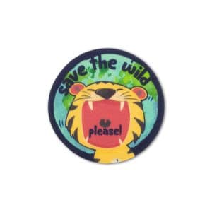 SAVE THE WILD- Iron-on Patch